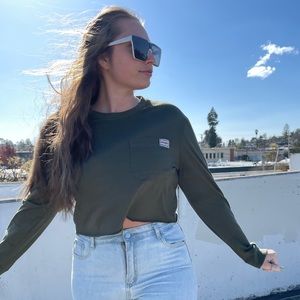 🤎SOLD🤎 WRANGLER Cropped Long Sleeve